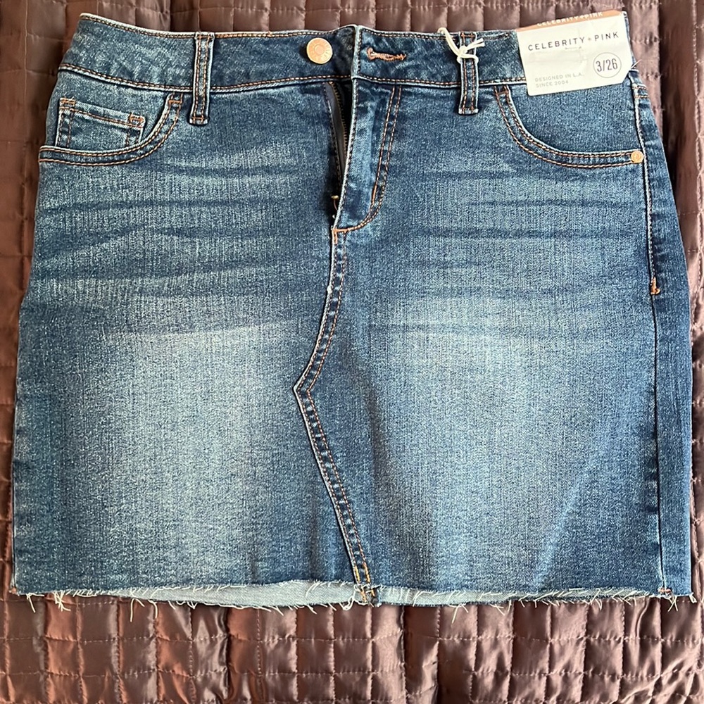 Denim skirt
